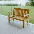 Darwin Bench 1,2m green Gartenbank