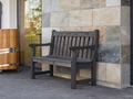Darwin Bench 1,2m grey Gartenbank