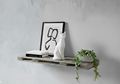 Pallet shelf grey wash 60