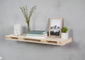 Pallet Shelf 60 white wash