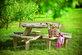 Round Picnic Table Orbital 1,1m  8 people