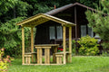 Walk In Bench Roof 1,7m